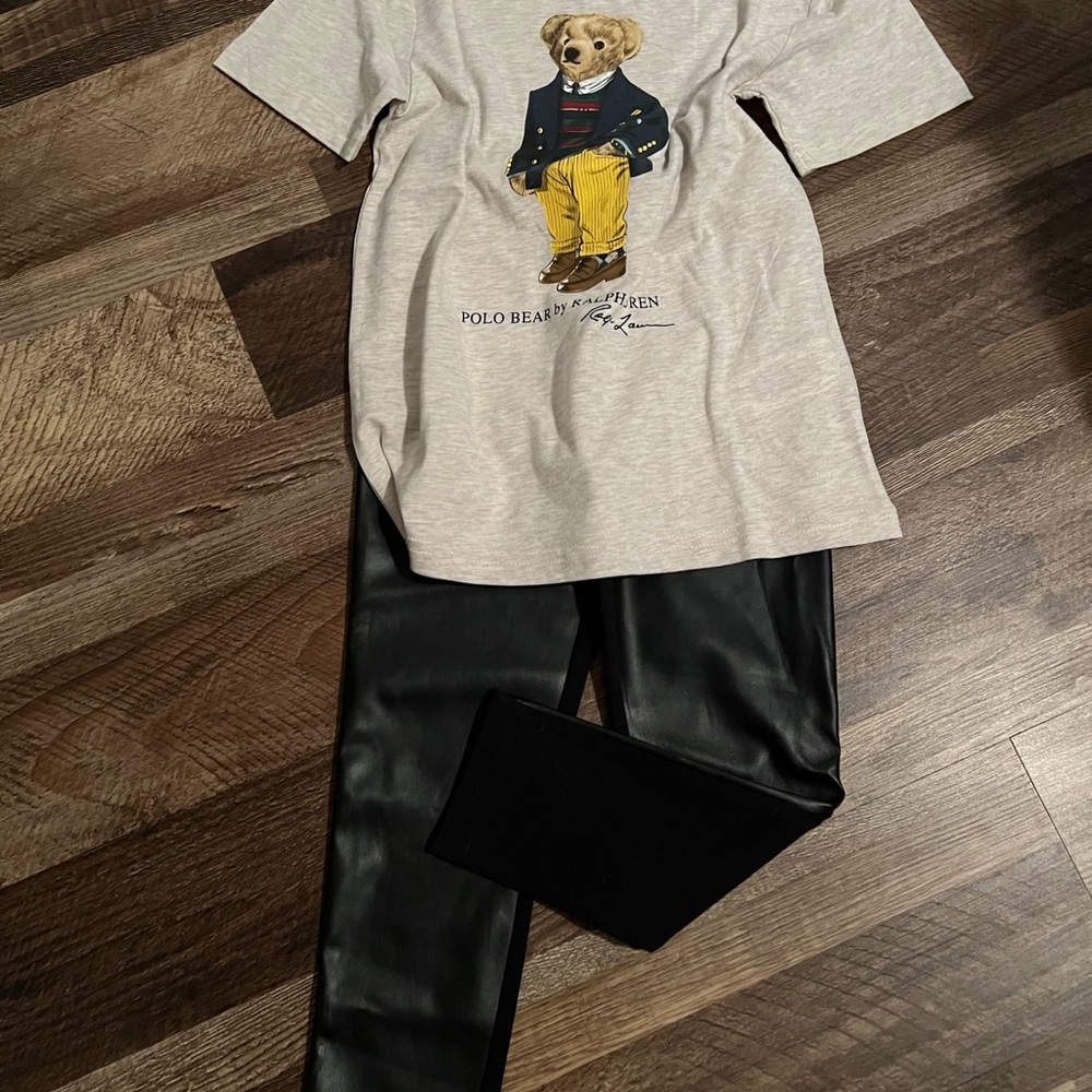 Very cute unisex girl or boy polo shirt! Beautiful to wear with a pair of jeans - Picture 4 of 7